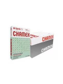PAPEL CHAMEX COLOR 75G 500FLS - VERDE - CX 10 - CHAMEX