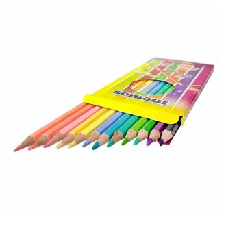 LAPIS DE COR NEON 12 CORES/MENTOS - UN - COMPACTOR