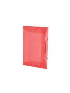 PASTA ELASTICO PLASTICA 1/2 MINI-1020 - VERMELHO - PCT 10 - ACP