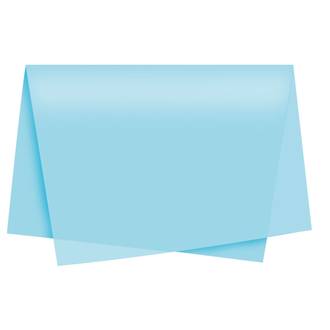 PAPEL SEDA 48X60CM - AZUL CLARO - PCT 100 - RIDET