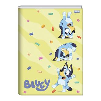 CADERNO BROCHURAO CAPA DURA 80FLS - BLUEY - UN - JANDAIA