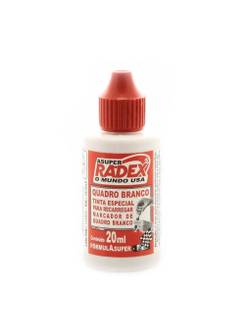 REABASTECEDOR PARA PINCEL QUADRO BRANCO - 20ML - VERMELHO - UN - RADEX