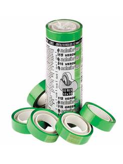 FITA ADESIVA COLORIDA 12X10 - VERDE - PCT 10 - ADELBRAS