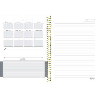 CADERNO COLEGIAL CAPA DURA 10X 160FLS - URBAN - PCT 4 - FORONI