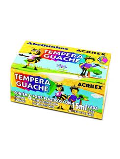 TINTA GUACHE 250ML  - AMARELO OURO - CX 06 - ACRILEX