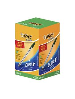 CANETA CRISTAL CLASSICA 1,0MM - VERDE - CX 50 - BIC