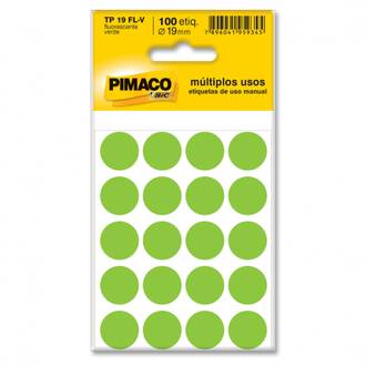 ETIQUETAS P/IDENTIFICACAO  - TP-19FLV - UN - PIMACO