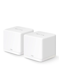 CONJUNTO ROTEADOR WIFI MESH C/2 - HALO H60X - AX1500 - BRANCO - UN - MERCUSYS
