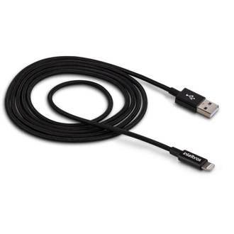 CABO USB - LIGHTNING NYLON 1,5M - EUAL 15NP - PRETO - UN - INTELBRAS