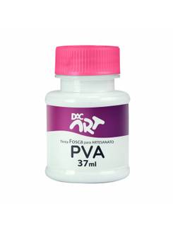 TINTA PVA FOSCA 37ML  - BRANCO - CX 12 - DAC