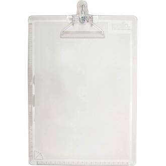 PRANCHETA ACRILICO COLOR OFICIO - 3006 - CRISTAL - UN - DELLO