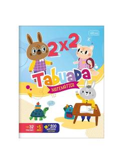 CARTILHA ATIVI DE MATEMATICA TABUADA  - 16FLS - 355127 - UN - TILIBRA