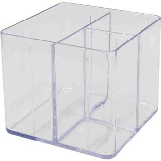 PORTA OBJETOS C/3 DIVISORIAS 3020 - CRISTAL - UN - DELLO