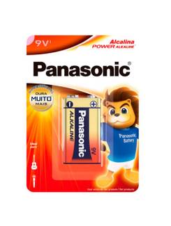 BATERIA ALCALINA 9V  - UN - PANASONIC