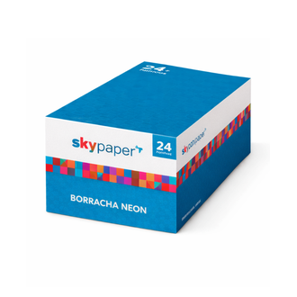 BORRACHA NEON SK0219 - UN - SKYPAPER