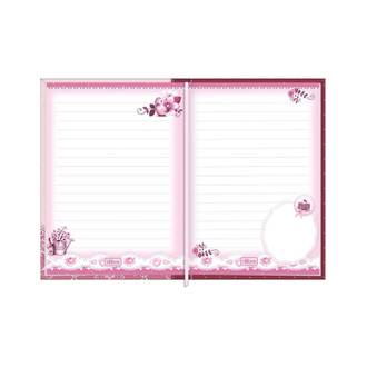 CADERNETA COSTURADA CAPA DURA 96FLS - 384542 - JOLIE - UN - TILIBRA