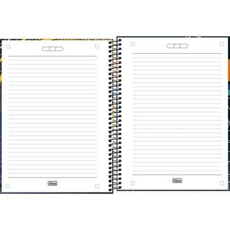 CADERNO UNIV CAPA DURA 1X1 80FLS - SCORE - UN - TILIBRA