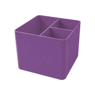 PORTA OBJETOS C/3 DIVISORIAS FULL COLOR - 3020 - ROXO - UN - DELLO