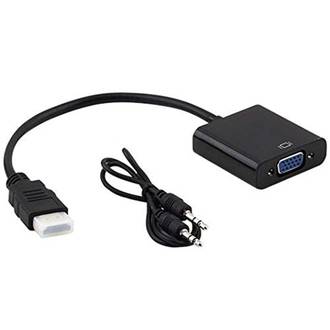 CABO CONVERSOR HDMI X VGA 7108 - PRETO - UN - MD9