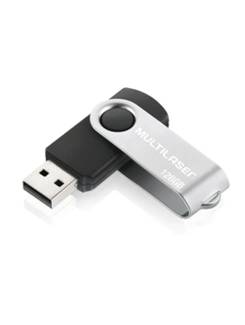 PEN DRIVE 128GB - TWIST PD591 -  USB 2.0 - UN - MULTILASER