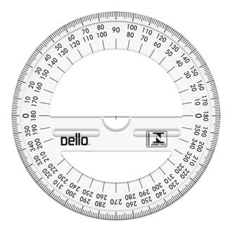 TRANSFERIDOR PLASTICO 360° 8431 - UN - DELLO