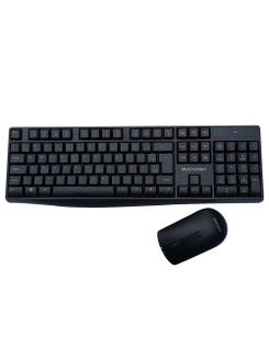 TECLADO E MOUSE S/FIO USB SLIM - TC270 - PRETO - UN - MULTILASER