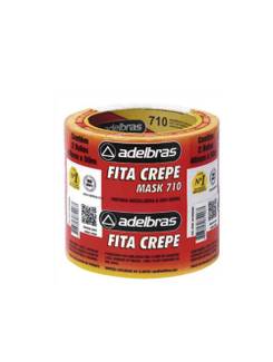 FITA ADESIVA CREPE 48X50 - 710 - PCT 2 - ADELBRAS
