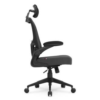 CADEIRA ESCRITORIO GIRATORIA VITA HEADREST - 14230-0 - CINZA ESCURO - UN - DT3