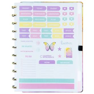 CADERNO INTELIGENTE MEDIO CIMD3142 - BY LUARA AURORA - UN - CADERNO INTELIGENTE