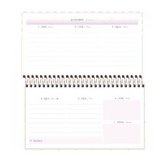 AGENDA ESPIRAL SOHO BOLSO M2 - DIARIA - UN - TILIBRA