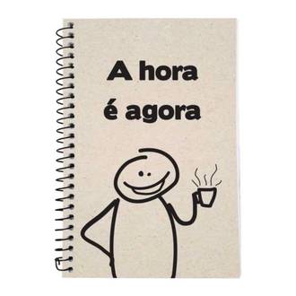 CADERNETA 1/8 FRASES 80FLS - ESPIRAL - PCT 4 - KIT