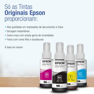 GARRAFA DE TINTA 534 PRETO T534120-AL - UN - EPSON