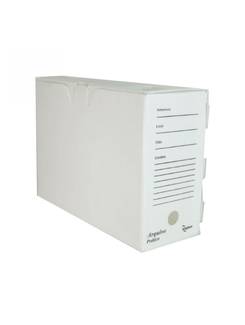 ARQUIVO MORTO PRATICO 350X245X135MM - 2607 - BRANCO - CX 50 - ALAPLAST