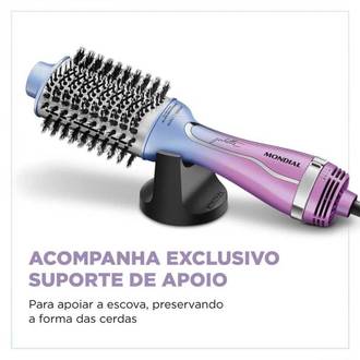 ESCOVA SECADORA ES-JU- 03 - BIVOLT - ROSA/AZUL - UN - MONDIAL