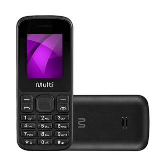 CELULAR UP 4G DUAL P9139 BOTAO SOS/CAM/LAN/BT - PRETO - UN - MULTILASER