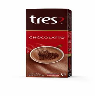 CAPSULA 3 CORACOES 11G - CHOCOLLATO QUENTE - UN - 3 CORACOES