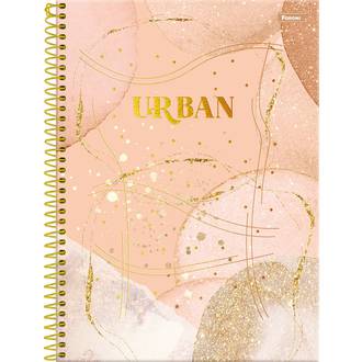 CADERNO COLEGIAL CAPA DURA 1X1 80FLS - URBAN - UN - FORONI