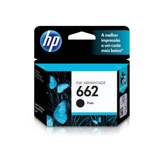 CARTUCHO DE TINTA 662 PRETO CZ103AB - UN - HP