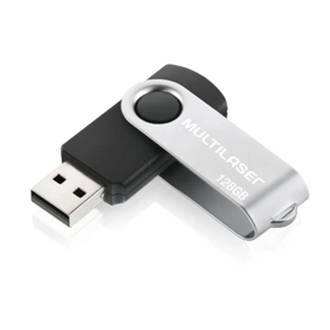 PEN DRIVE 128GB - TWIST PD591 -  USB 2.0 - UN - MULTILASER