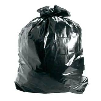 SACO DE LIXO LEVE 20L C/100 - PRETO - UN - RAVA