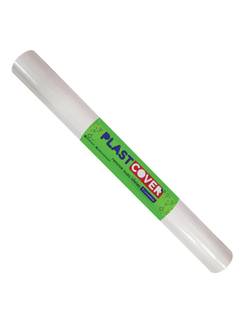 FILME AUTOADESIVO 45CMX2M 50 MICRAS - E1002 - TRANSPARENTE - UN - PLASTCOVER