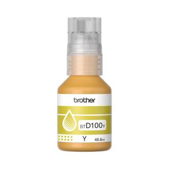 REFIL DE TINTA BTD100Y 48,8ML - AMARELA - UN - BROTHER
