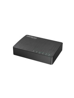 SWITCH 5 PORTAS - 10/100/1000 MBPS - S1005G - PRETO - UN - INTELBRAS