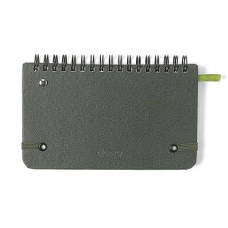 AGENDA ESPIRAL CLASSICA OFFICE 15,5X9 - PLANNER VERDE OLIVA - UN - CICERO