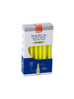 MARCA TEXTO DASHLIGHT  - AMARELO - CX 12 - BRW