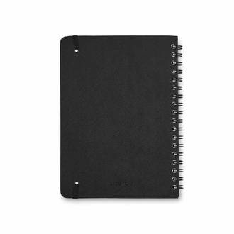 CADERNO ESPIRAL CAPA DURA CLAS 80FLS / PRETO 1804 - UN - CICERO