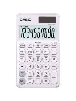 CALCULADORA BOLSO 10 DIG SL310UC - BRANCA - UN - CASIO