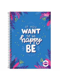CADERNO UNIV CAPA DURA 20X1 320FLS - PEPPER FEM - UN - TILIBRA