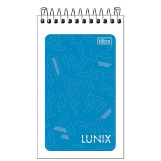 CADERNETA ESPIRAL AA 60FLS - LUNIX - UN - TILIBRA