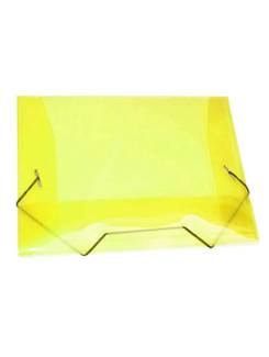 PASTA ELASTICO PLASTICA OFICIO - 1021 - AMARELO - UN - ACP